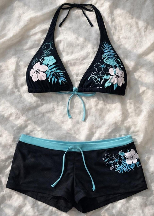 Y2K Tropical Bikini Set
